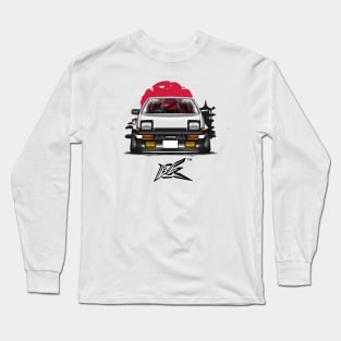 toyota ae86 trueno panda Long Sleeve T-Shirt